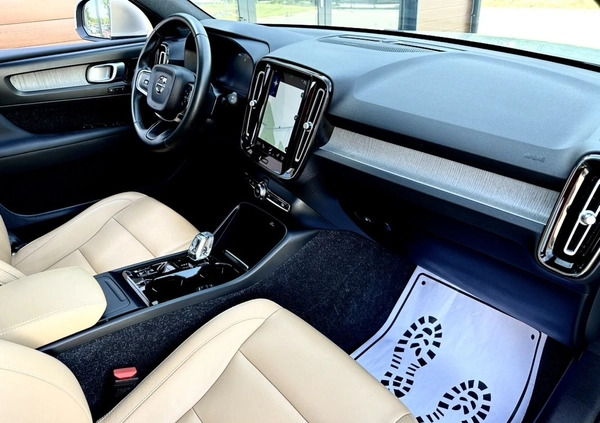 Volvo XC 40 cena 108999 przebieg: 189856, rok produkcji 2019 z Międzylesie małe 781
